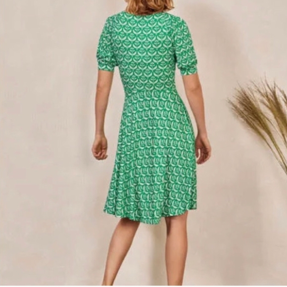 Boden Roberta Jersey Dress, size US 12L Size 12 - Picture 2 of 7